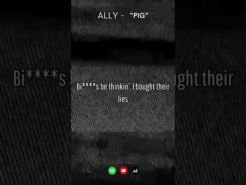 ALLY - PIG (Lyric Video)
